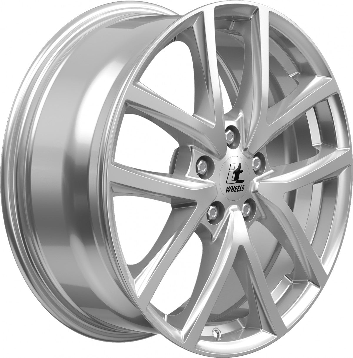itWheels Mira gloss silver Alufelge 8x19 Zoll ET42 LK 5x114.3 ML70.1 – Bild 4