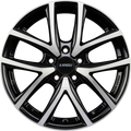 itWheels Mira Diamond Black Front Polished Alufelge 8x19 Zoll ET45 LK 5x112 ML57.1