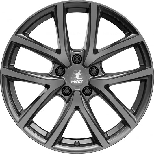 itWheels Mira gloss titanium Alufelge 8x19 Zoll ET30 LK 5x112 ML70.1 – Bild 2