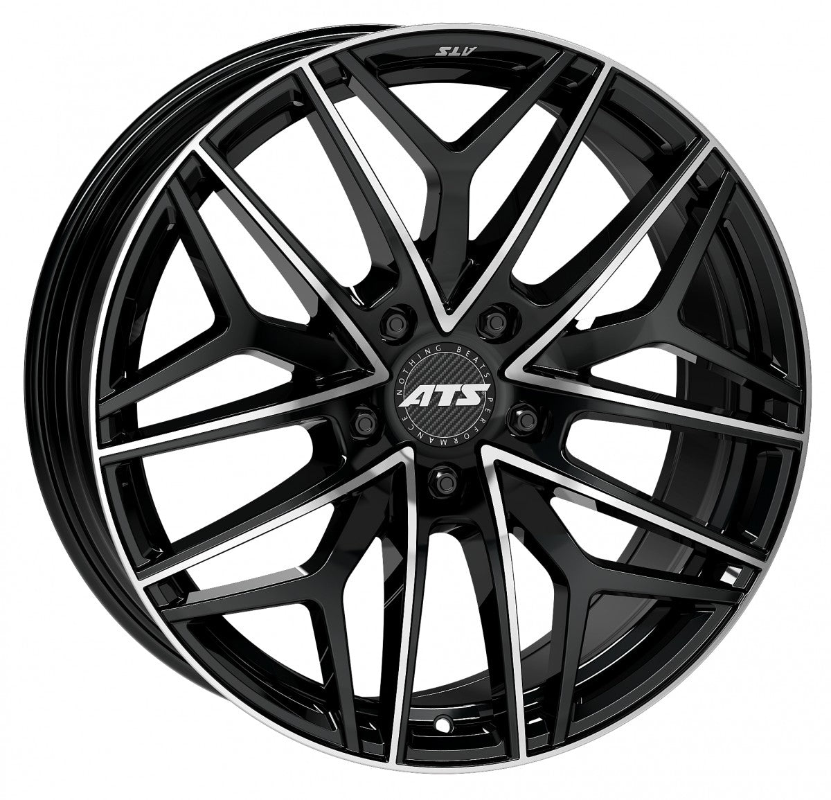 ATS Passion diamond-black frontpolished 10x21 ET39 - LK5/112 ML66.5