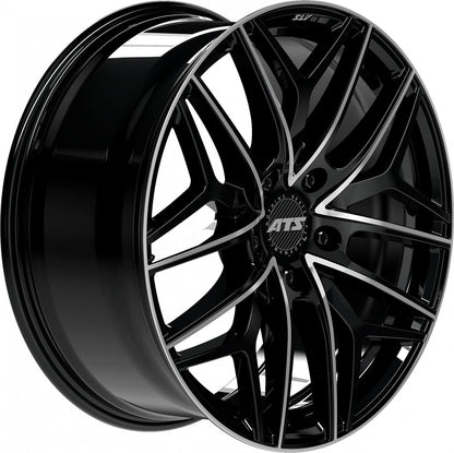 ATS Passion diamond-black frontpolished 10x21 ET39 - LK5/112 ML66.5