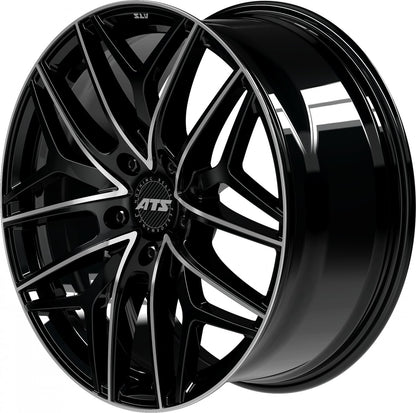 ATS Passion diamond-black frontpolished 10x21 ET39 - LK5/112 ML66.5