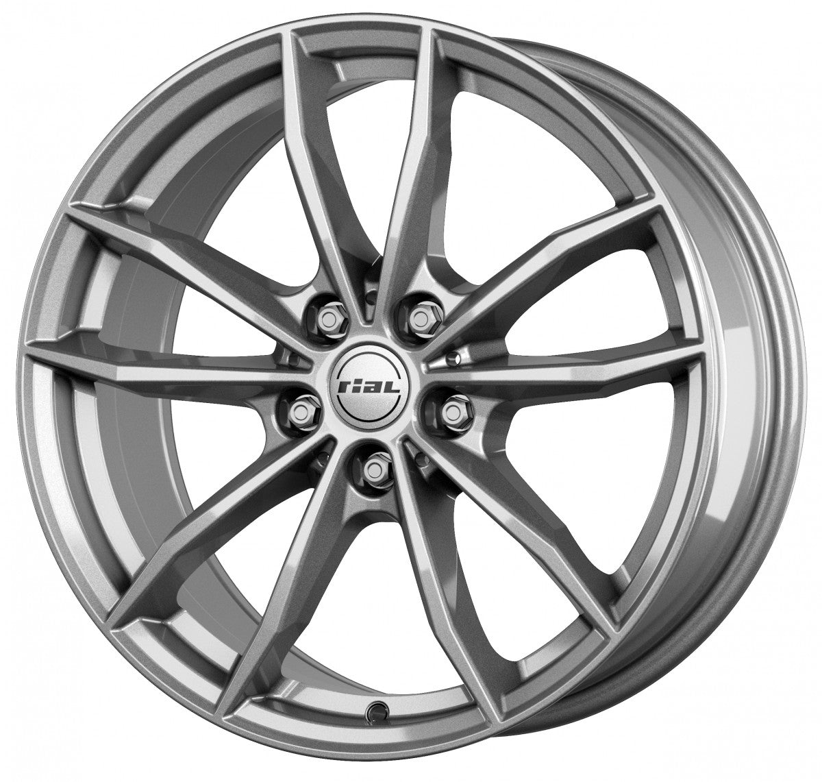 Rial X12 metal-grey Alufelge 7.5x18 Zoll ET50 LK 5x112 ML66.5 – Bild 6