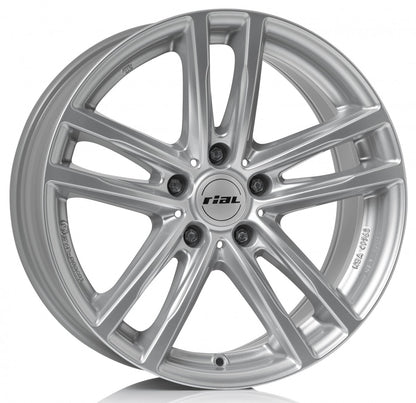 Rial X10 polar-silber Alufelge 7x17 Zoll ET41 LK 5x112 ML66.5 – Bild 2