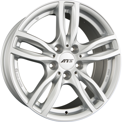 ATS Evolution Polar-Silber Alufelge 8x19 Zoll ET46 LK 5x112 ML66.6 – Bild 2