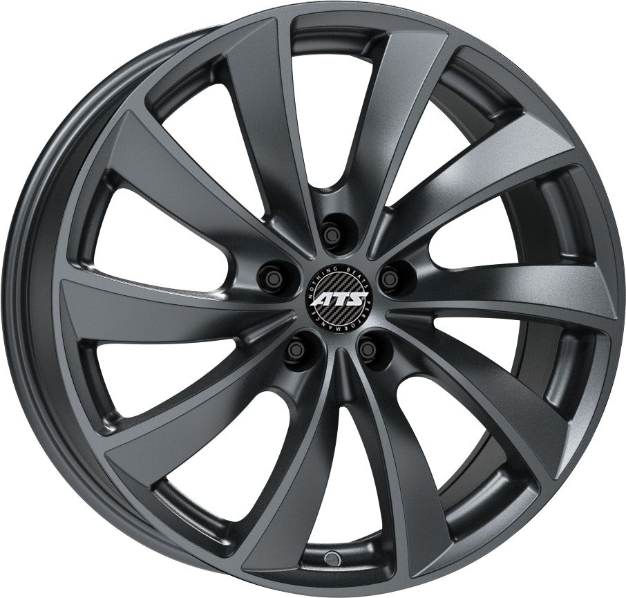 ATS Lunaris steel-grey matt 8.5x19 ET40 - LK5/114.3 ML70.1
