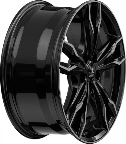 itWheels Gina gloss black polished Alufelge 7.5x17 Zoll ET45 LK 5x112 ML70.1 – Bild 5