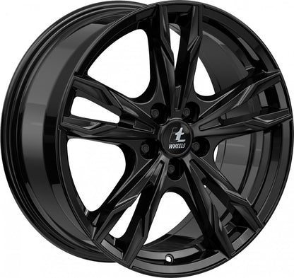 itWheels Gina gloss black Alufelge 7.5x17 Zoll ET29 LK 5x112 ML66.5 – Bild 3