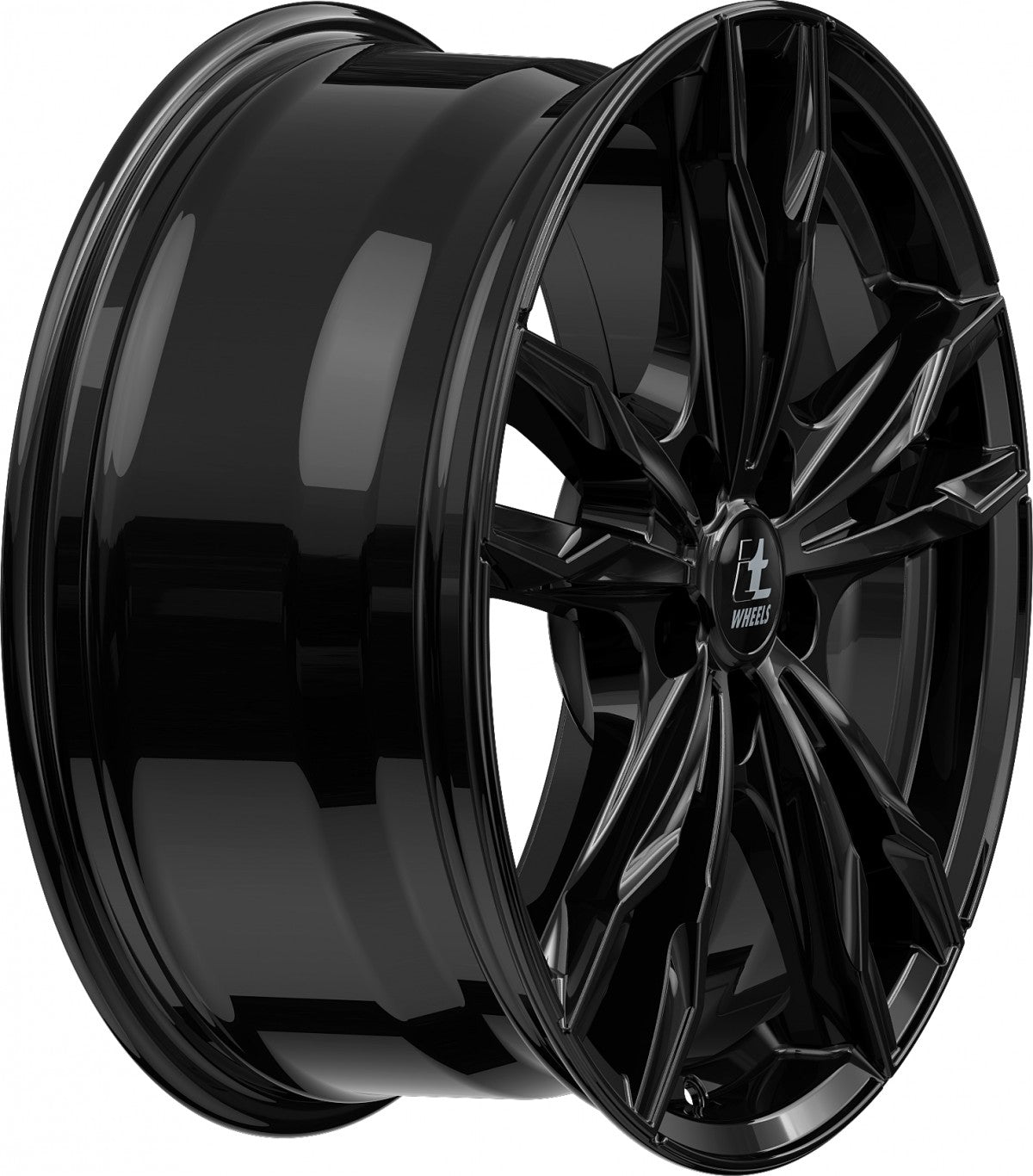 itWheels Gina gloss black Alufelge 7.5x17 Zoll ET45 LK 5x112 ML70.1 – Bild 5