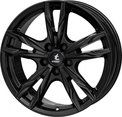 itWheels Gina gloss black Alufelge 7.5x17 Zoll ET45 LK 5x112 ML70.1 – Bild 7