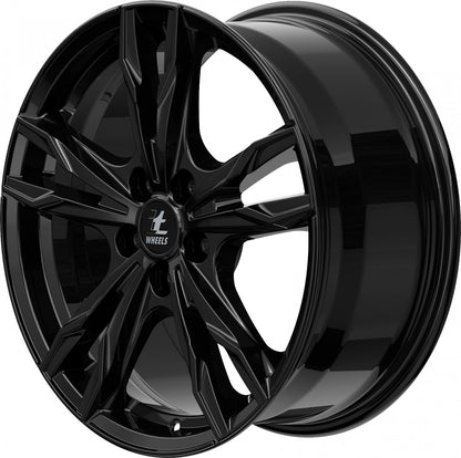 itWheels Gina gloss black Alufelge 7.5x17 Zoll ET45 LK 5x112 ML70.1 – Bild 9