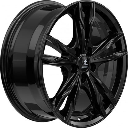 itWheels Gina gloss black Alufelge 7.5x17 Zoll ET50 LK 5x114.3 ML67.1 – Bild 4