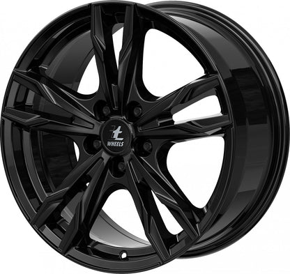 itWheels Gina gloss black Alufelge 8x18 Zoll ET29 LK 5x112 ML66.5 – Bild 8