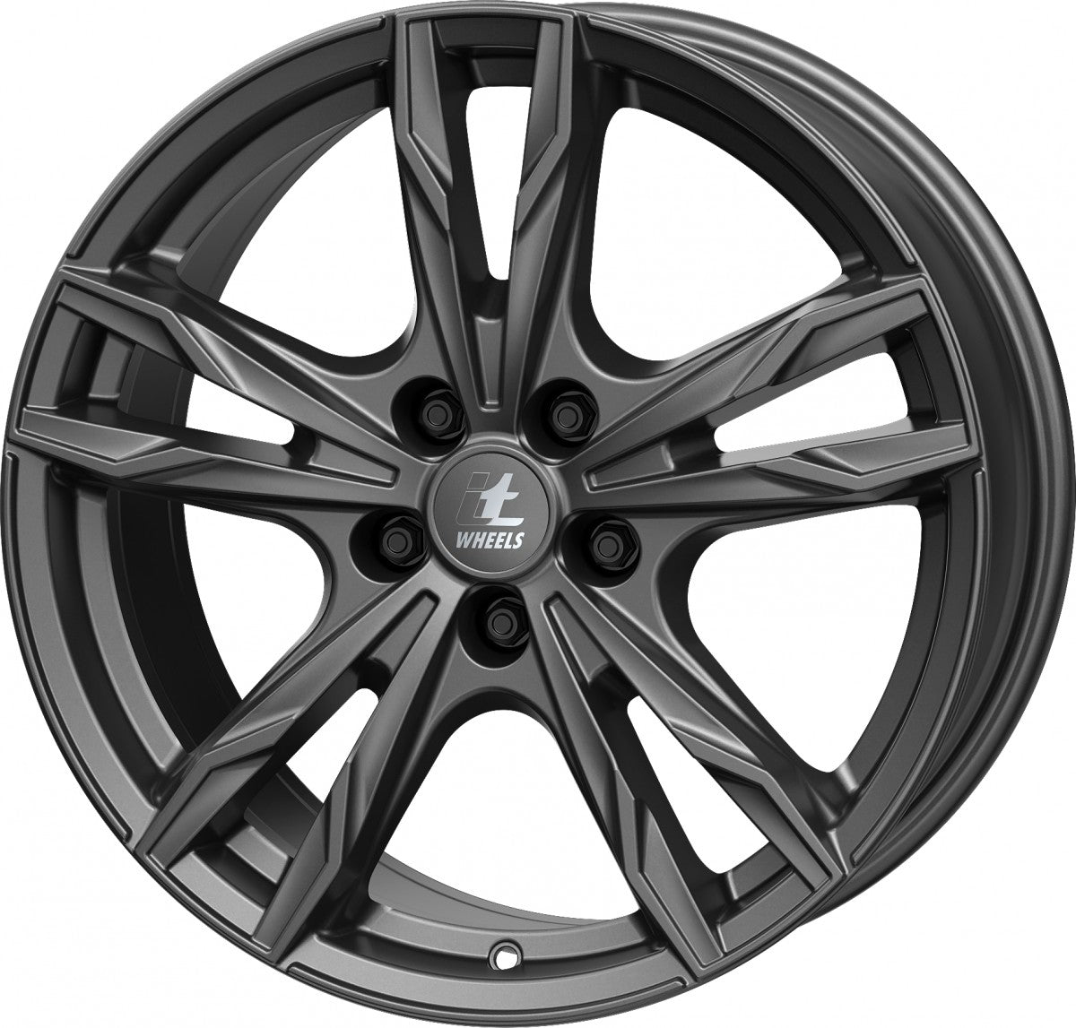 itWheels Gina matt titanium Alufelge 8x18 Zoll ET40 LK 5x114.3 ML70.1 – Bild 7