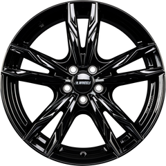 itWheels Gina Gloss Black Alufelge 7.5x19 Zoll ET38 LK 5x108 ML70.1