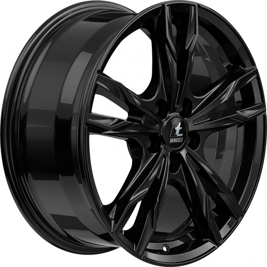itWheels Gina gloss black Alufelge 7.5x19 Zoll ET47 LK 5x112 ML70.1 – Bild 4