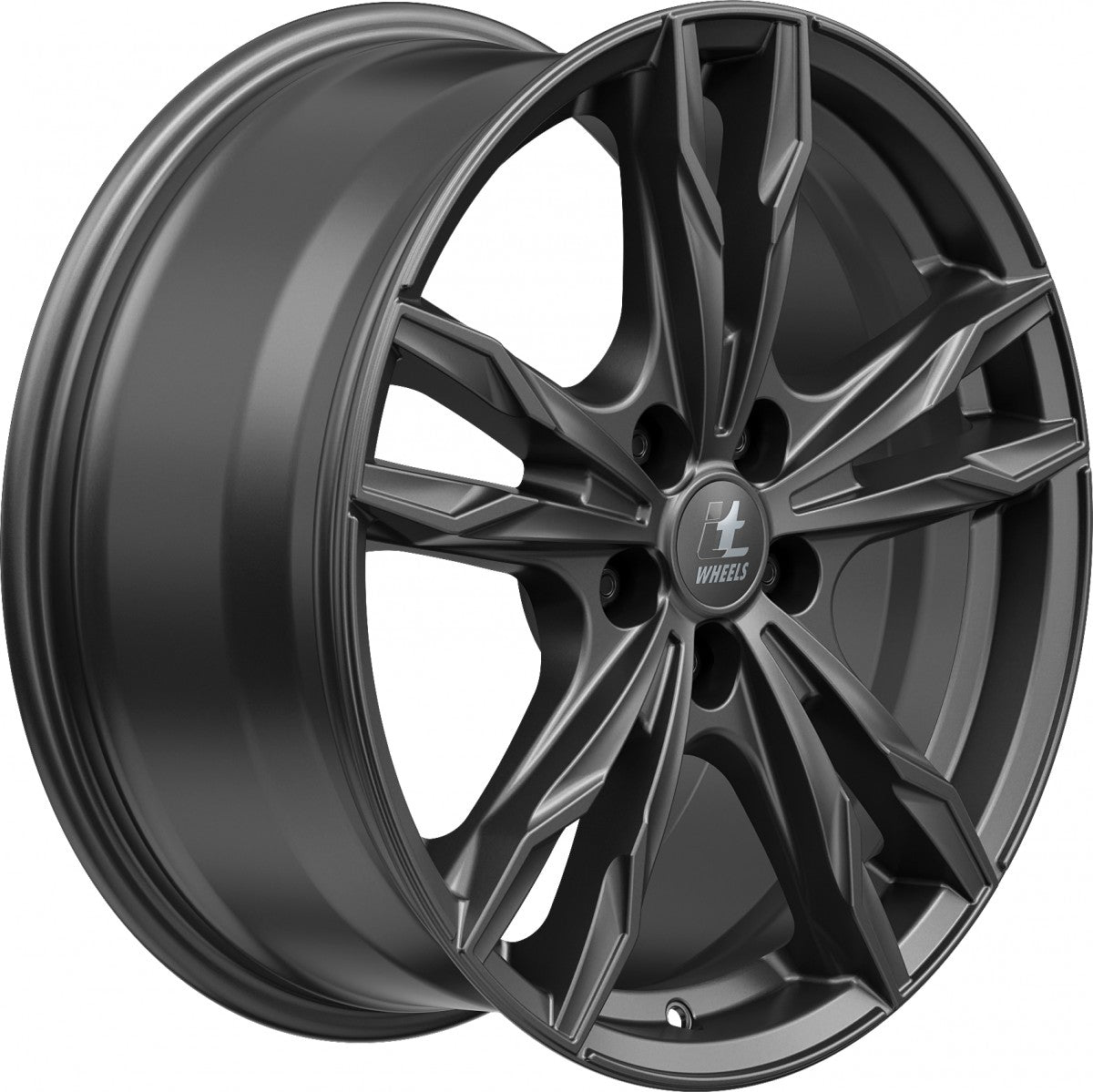 itWheels Gina matt titanium Alufelge 8.5x19 Zoll ET48 LK 5x112 ML70.1 – Bild 4