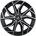 Alutec ADX.02 Diamant-Schwarz Frontpoliert Alufelge 8x20 Zoll ET45.1 LK 5x112 ML57.1
