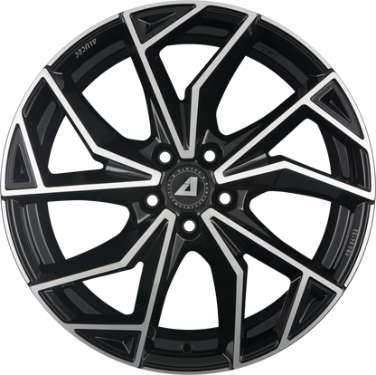 Alutec ADX.02 Diamant-Schwarz Frontpoliert Alufelge 8x20 Zoll ET45.1 LK 5x112 ML57.1