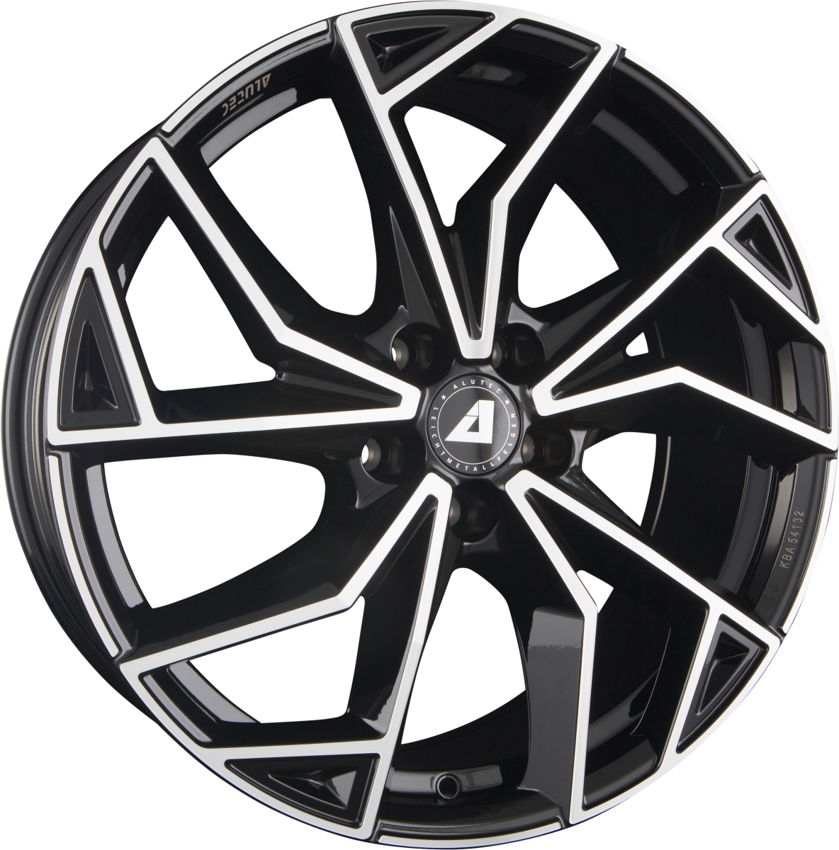 Alutec ADX.02 Diamant-Schwarz Frontpoliert Alufelge 9x20 Zoll ET42.1 LK 5x112 ML57.1 – Bild 2