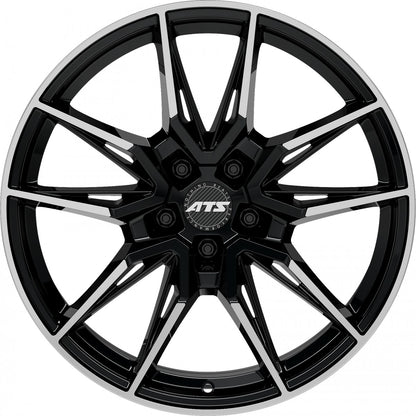 ATS Force diamond-black frontpolished 8.5x19 ET30 - LK5/112 ML66.6