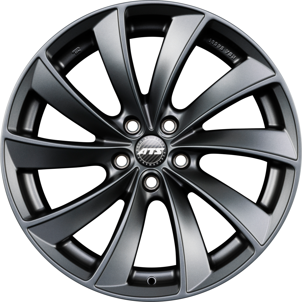 ATS Lunaris Steel-Grey Matt Alufelge 9.5x19 Zoll ET37 LK 5x114.3 ML64.1