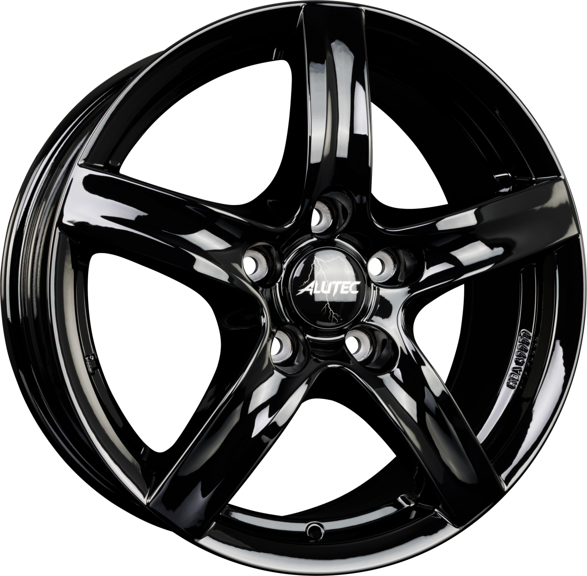 Alutec Grip Diamant-Schwarz Alufelge 7x16 Zoll ET38 LK 5x112 ML70.1 – Bild 2