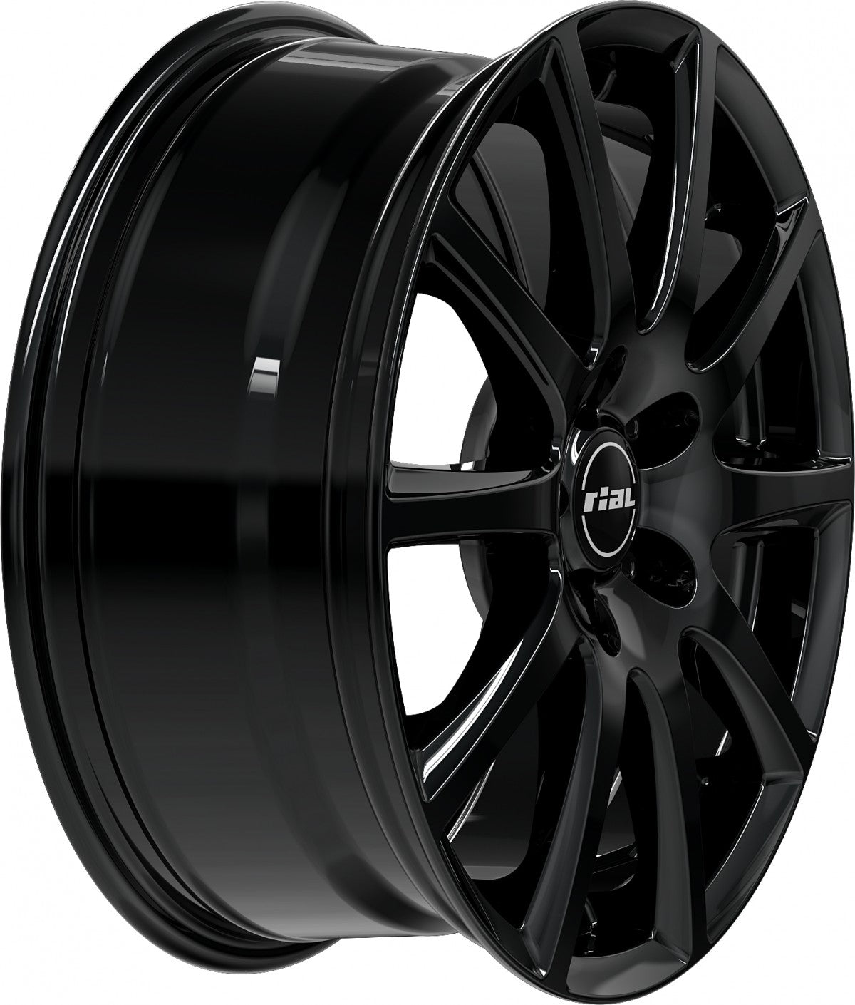 Rial Milano diamond-black Alufelge 7x17 Zoll ET40 LK 5x100 ML63.3 – Bild 5