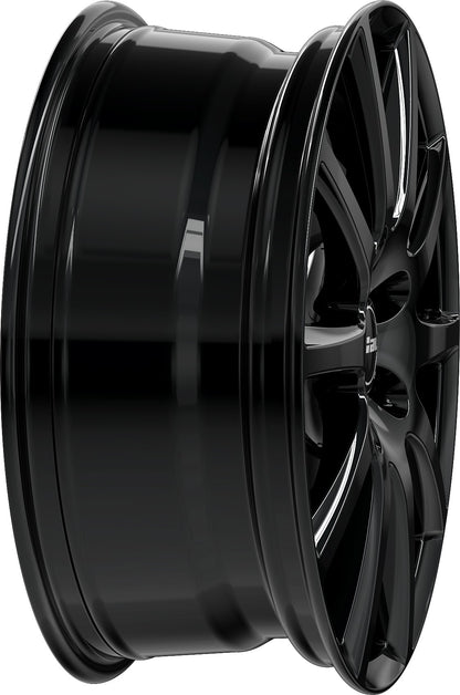 Rial Milano diamond-black Alufelge 7x17 Zoll ET40 LK 5x100 ML63.3 – Bild 6