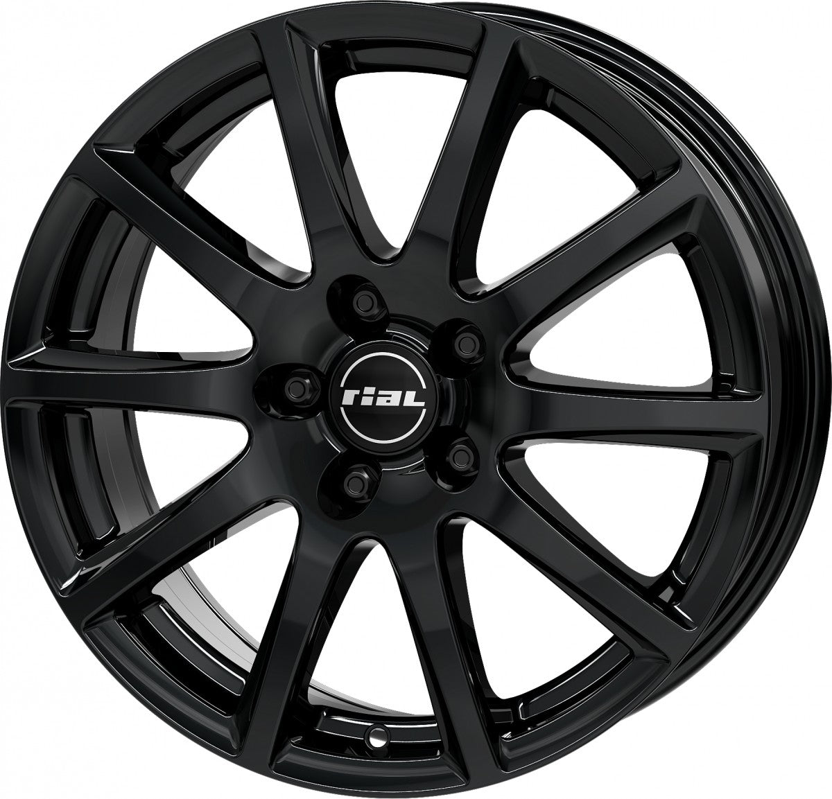 Rial Milano diamond-black Alufelge 7x17 Zoll ET40 LK 5x100 ML63.3 – Bild 7