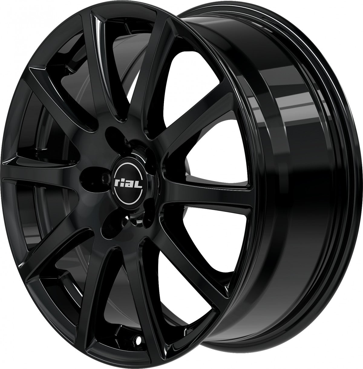 Rial Milano diamond-black Alufelge 7x17 Zoll ET40 LK 5x100 ML63.3 – Bild 9