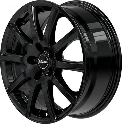 Rial Milano diamond-black Alufelge 7x17 Zoll ET40 LK 5x100 ML63.3 – Bild 9