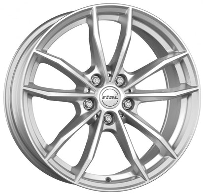 Rial X12 polar-silber Alufelge 9x19 Zoll ET42 LK 5x112 ML66.5