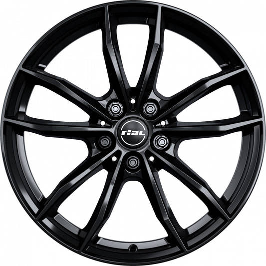 Rial X12 diamant-schwarz Alufelge 9x19 Zoll ET42 LK 5x112 ML66.5 – Bild 2