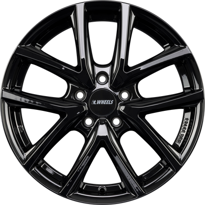 itWheels Mira Gloss Black Alufelge 8x20 Zoll ET50 LK 5x114.3 ML67.1