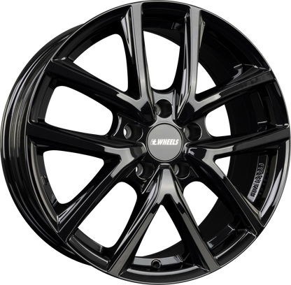 itWheels Mira Gloss Black Alufelge 8x20 Zoll ET50 LK 5x114.3 ML67.1 – Bild 2