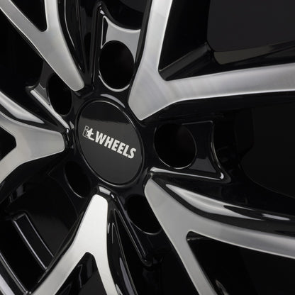 itWheels Mira Diamond Black Front Polished Alufelge 8x20 Zoll ET40 LK 5x114.3 ML70.1 – Bild 3