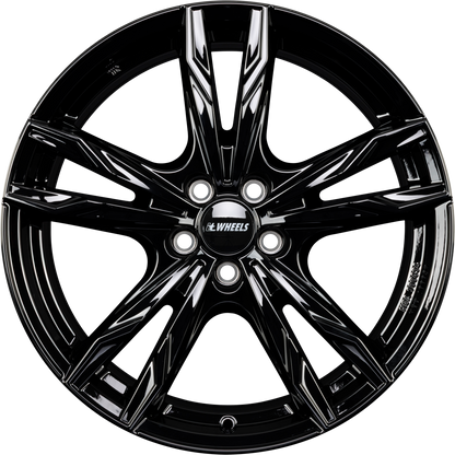 itWheels Gina Gloss Black Alufelge 8.5x20 Zoll ET37 LK 5x112 ML57.1
