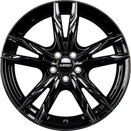itWheels Gina Gloss Black Alufelge 8.5x20 Zoll ET42 LK 5x112 ML66.6