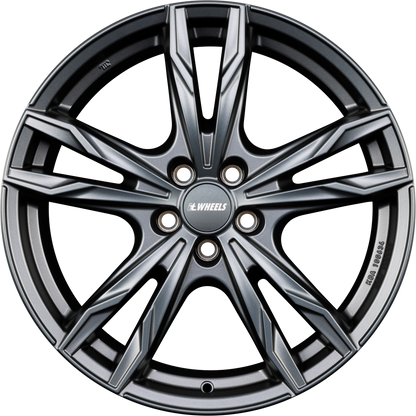 itWheels Gina Matt Titanium Alufelge 8.5x20 Zoll ET34 LK 5x114.3 ML64.1