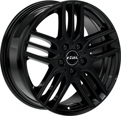 Rial M14 diamond-black Alufelge 7.5x18 Zoll ET40 LK 5x112 ML66.5 – Bild 3