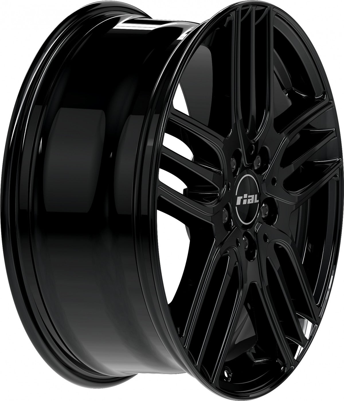 Rial M14 diamond-black Alufelge 7.5x18 Zoll ET52 LK 5x112 ML66.5 – Bild 5