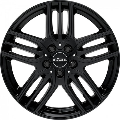 Rial M14 diamond-black Alufelge 7.5x18 Zoll ET53 LK 5x112 ML66.5 – Bild 2