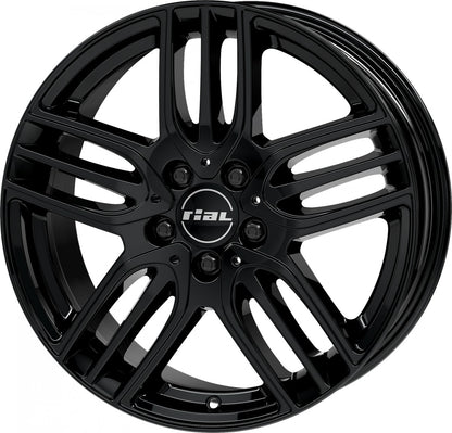 Rial M14 diamond-black Alufelge 7.5x18 Zoll ET53 LK 5x112 ML66.5 – Bild 7