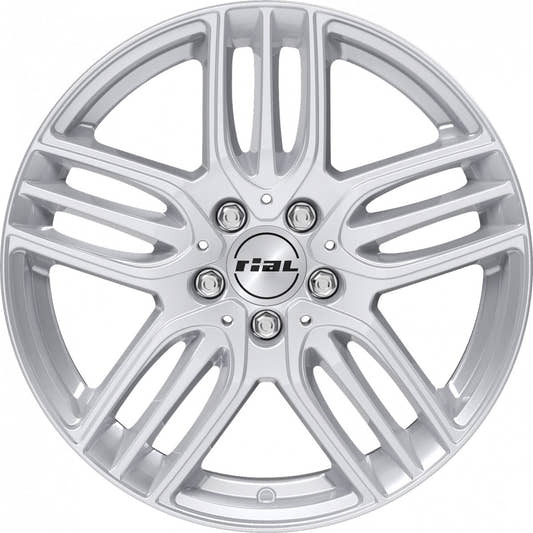 Rial M14 polar-silver Alufelge 9x18 Zoll ET58 LK 5x112 ML66.5 – Bild 2