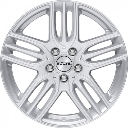 Rial M14 polar-silver Alufelge 9x18 Zoll ET58 LK 5x112 ML66.5 – Bild 2