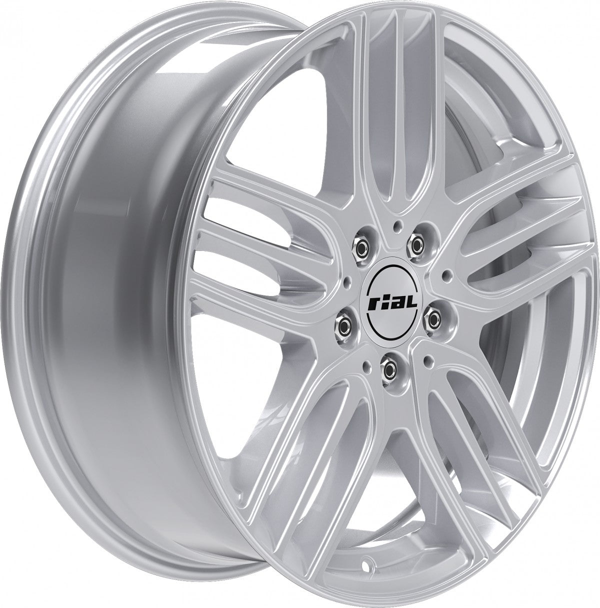 Rial M14 polar-silver Alufelge 9x18 Zoll ET58 LK 5x112 ML66.5 – Bild 4