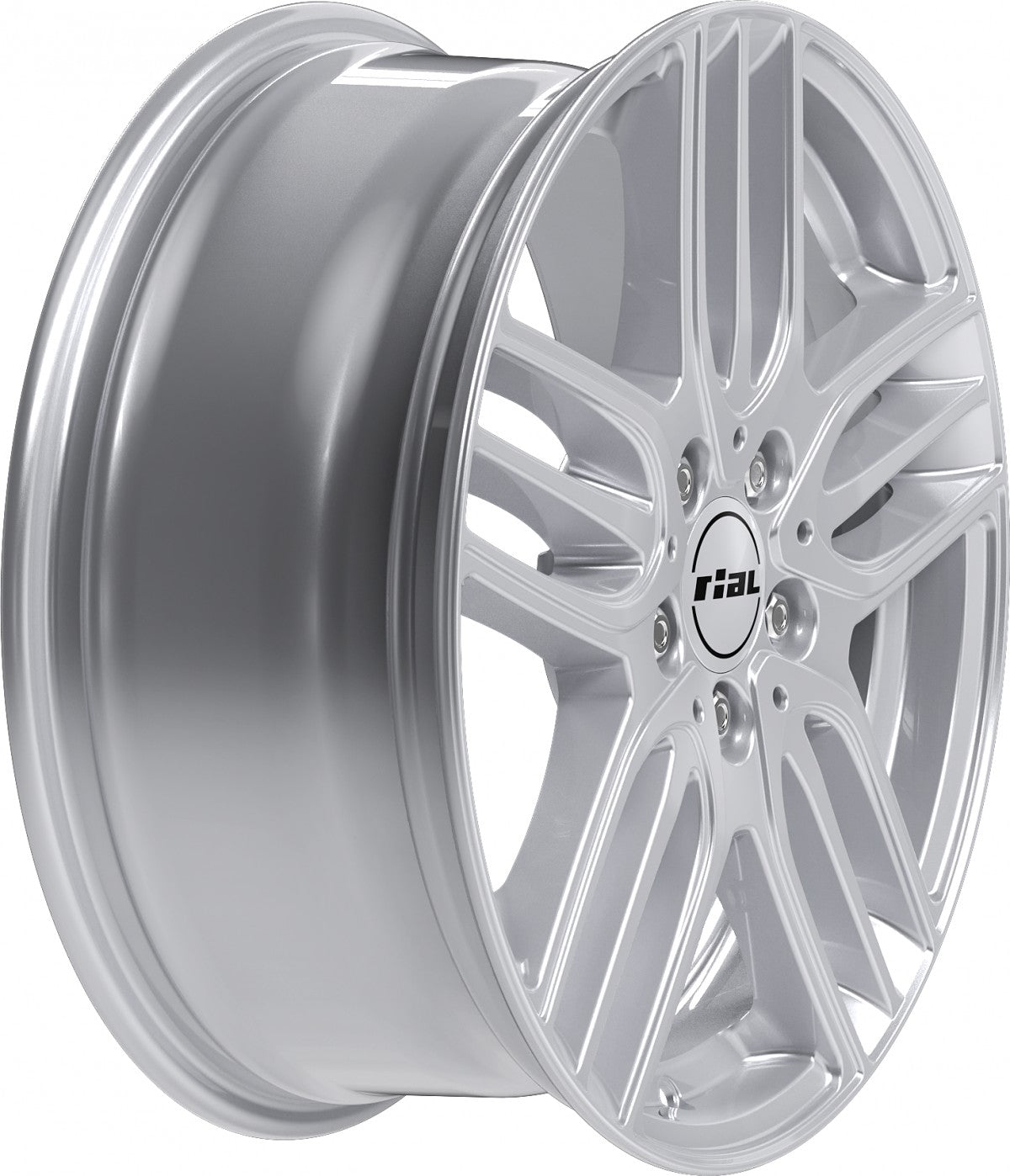 Rial M14 polar-silver Alufelge 9x18 Zoll ET58 LK 5x112 ML66.5 – Bild 5