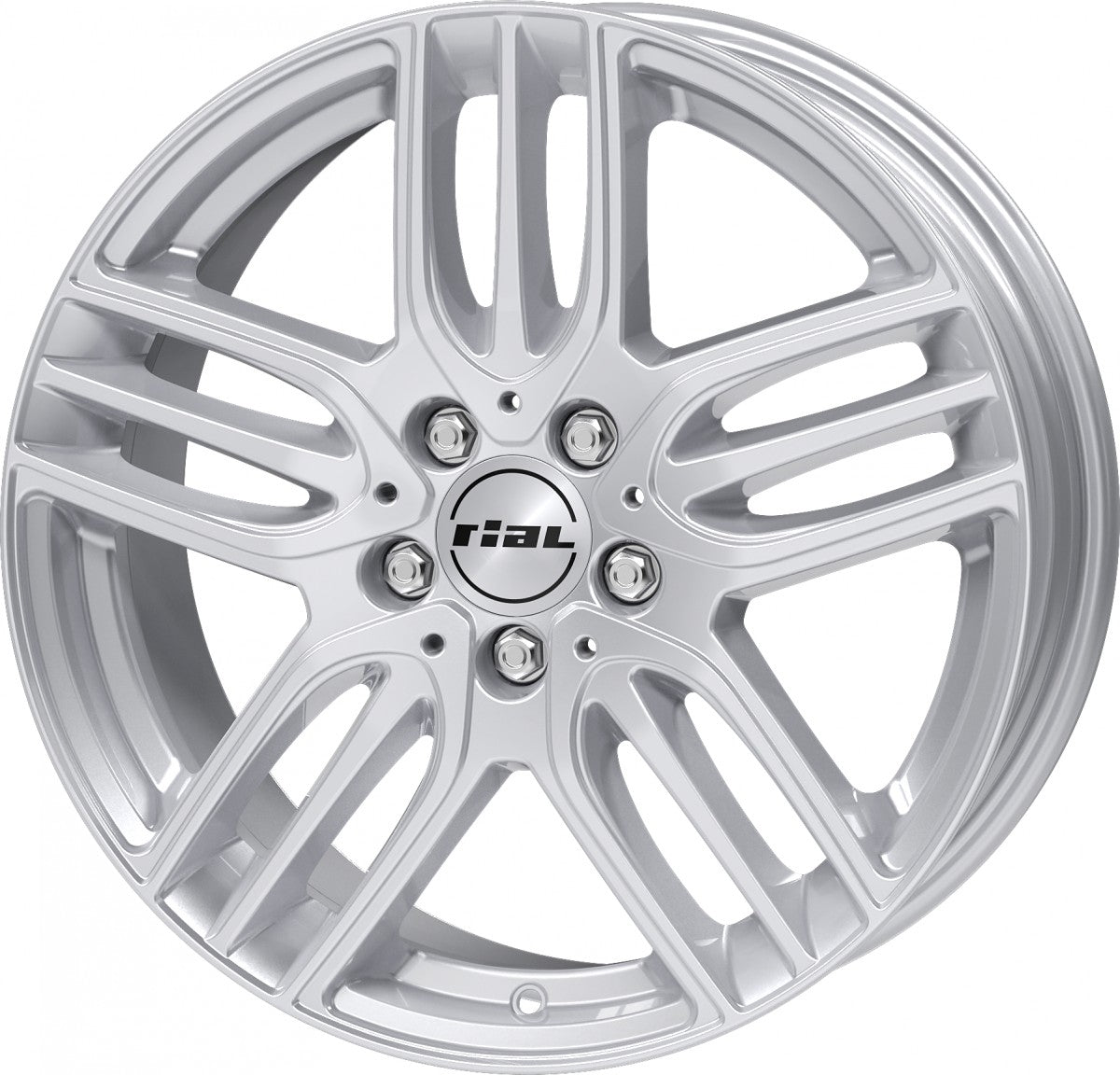 Rial M14 polar-silver Alufelge 9x18 Zoll ET58 LK 5x112 ML66.5 – Bild 7