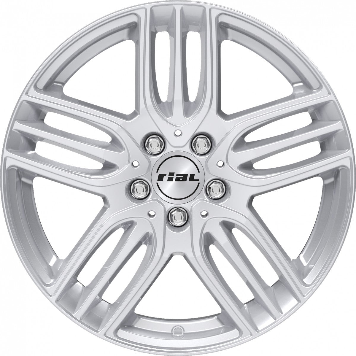 Rial M14 polar-silver Alufelge 9x18 Zoll ET66 LK 5x112 ML66.5 – Bild 2